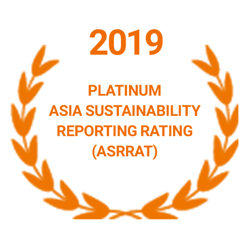 Platinum Asia Sustainability Reporting Rating (ASRRAT)