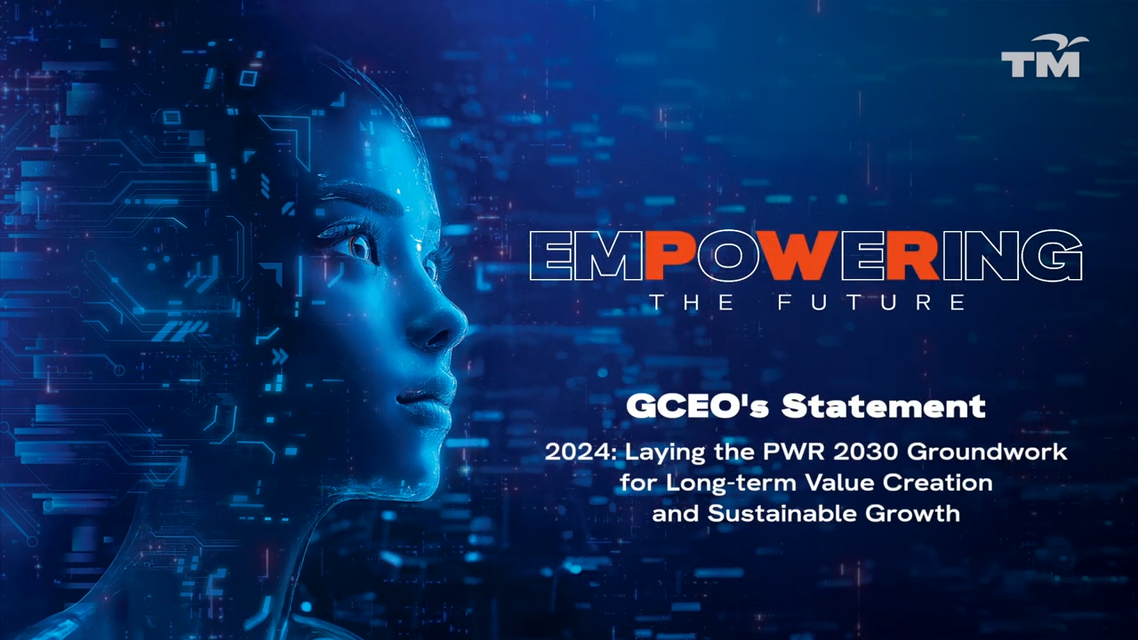GCEO Statement: 2024 Laying the Groundwork for PWR 2030 and Sustainable Growth