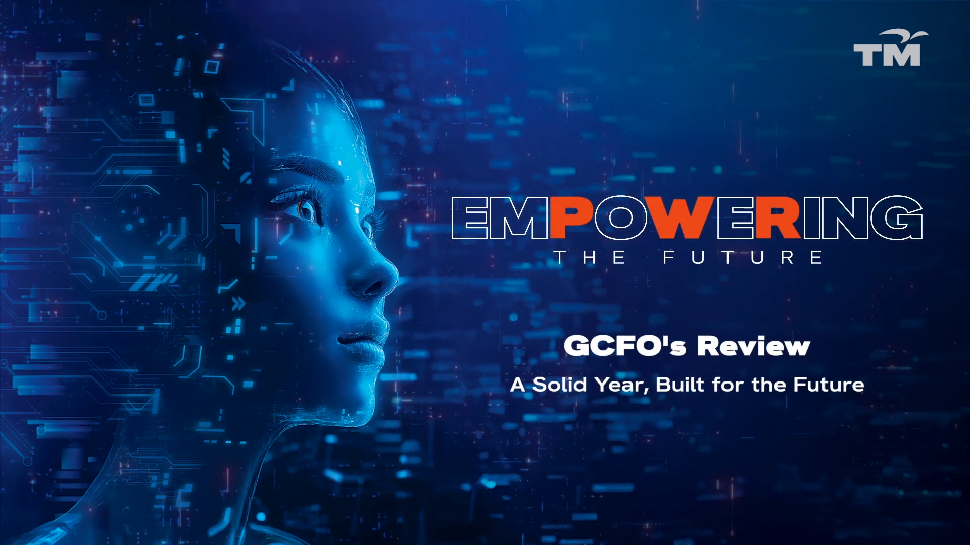 GCFO Statement: A Solid Year, Built for the Future