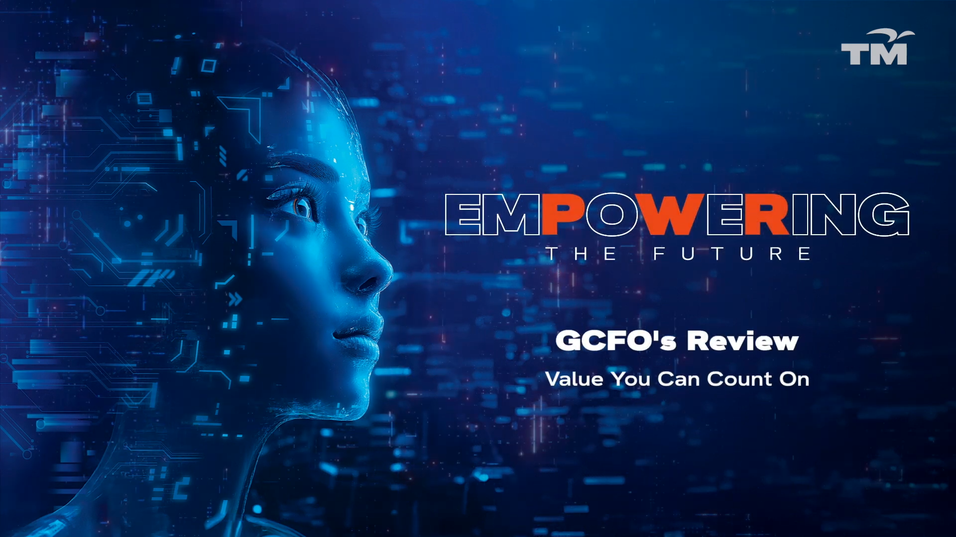 GCFO Statement: Value You Can Count On