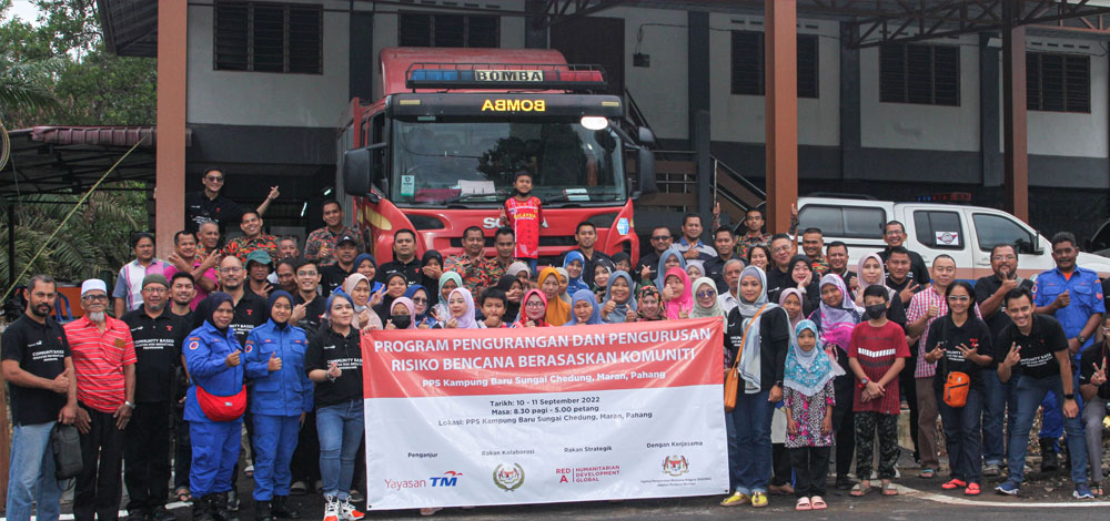 YTM and Istana Negara equips higher risk communities with disaster preparedness