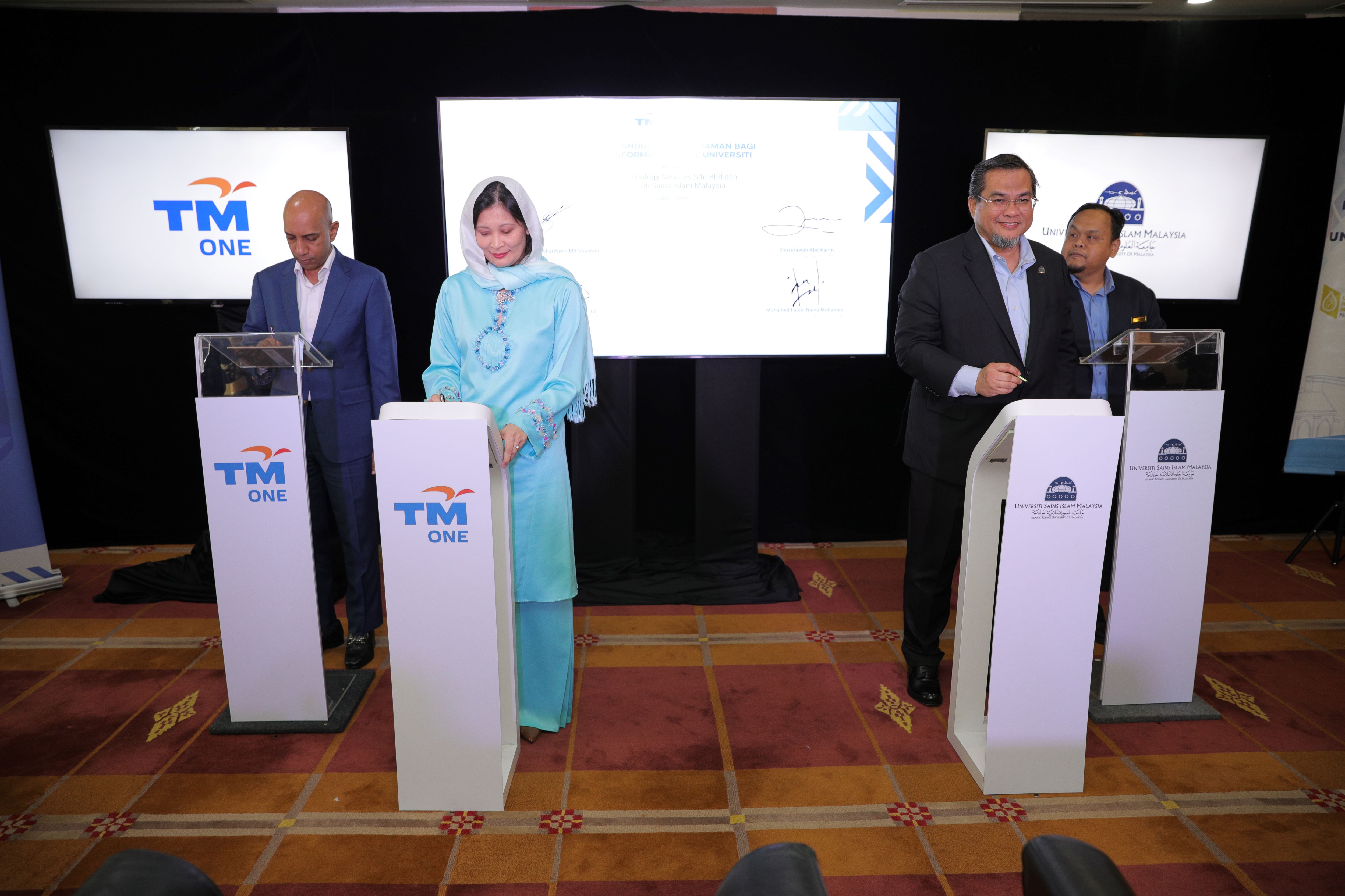 TM ONE-USIM COLLABORATION TO ENHANCE UNIVERSITY’S DIGITAL TRANSFORMATION AND IMPROVE DIGITAL LEARNING EXPERIENCES