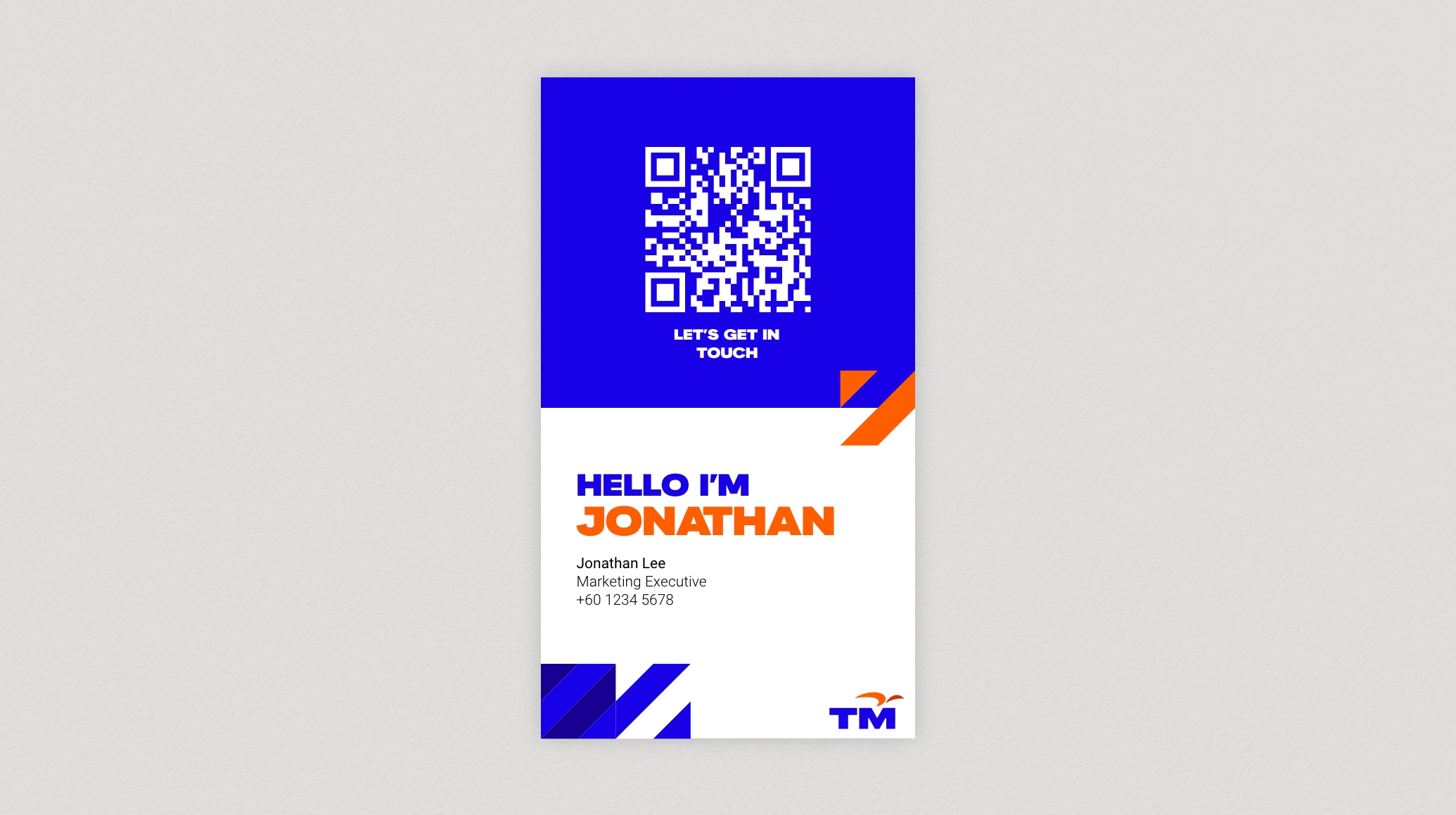 TM Digital Name Card
