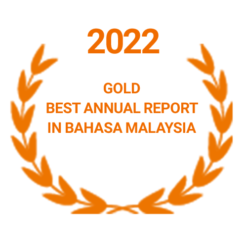 Gold Award, Best Annual Report in Bahasa Malaysia