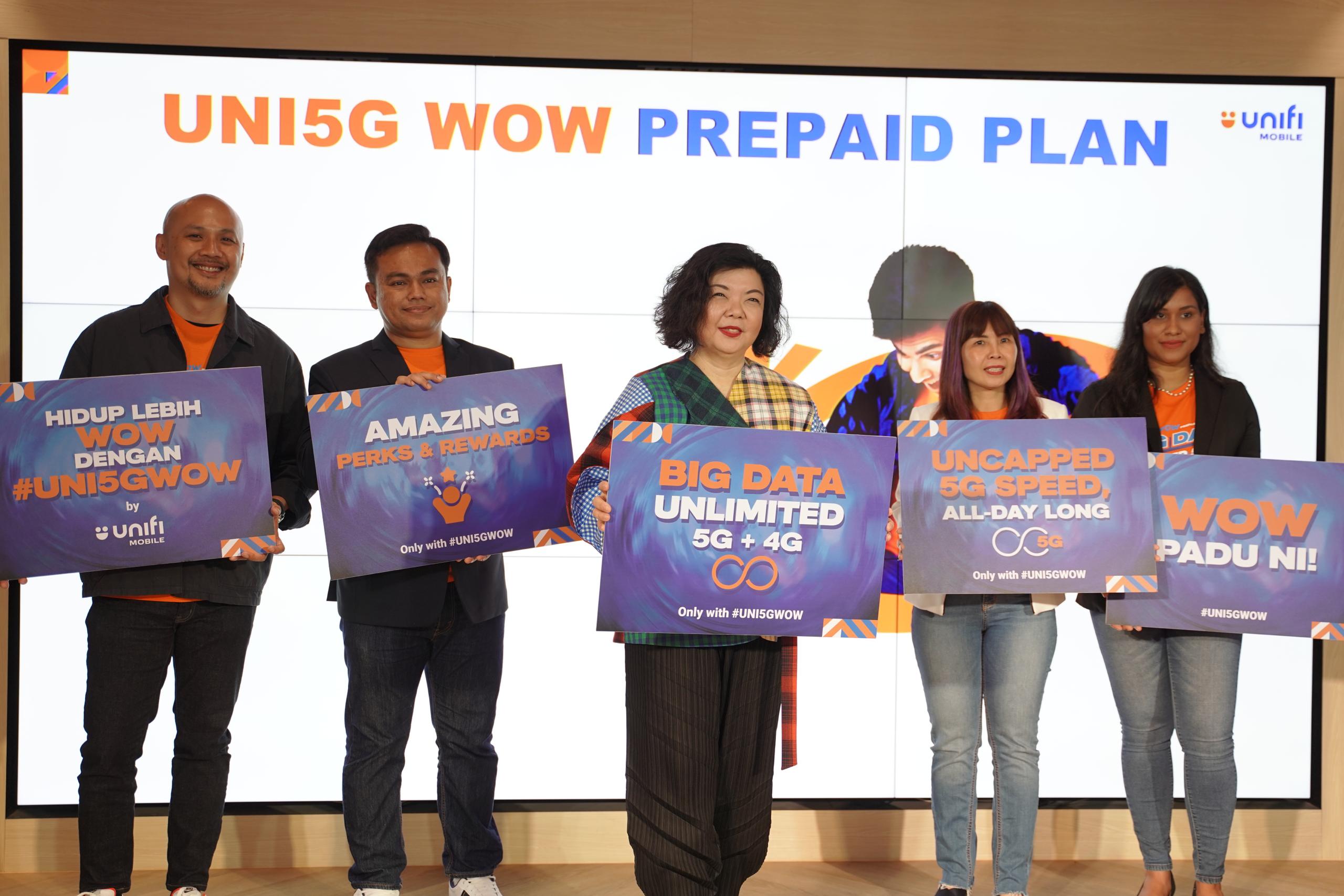 UNIFI REDEFINES MOBILE PREPAID EXPERIENCE WITH ALL-NEW UNI5G WOW PLANS
