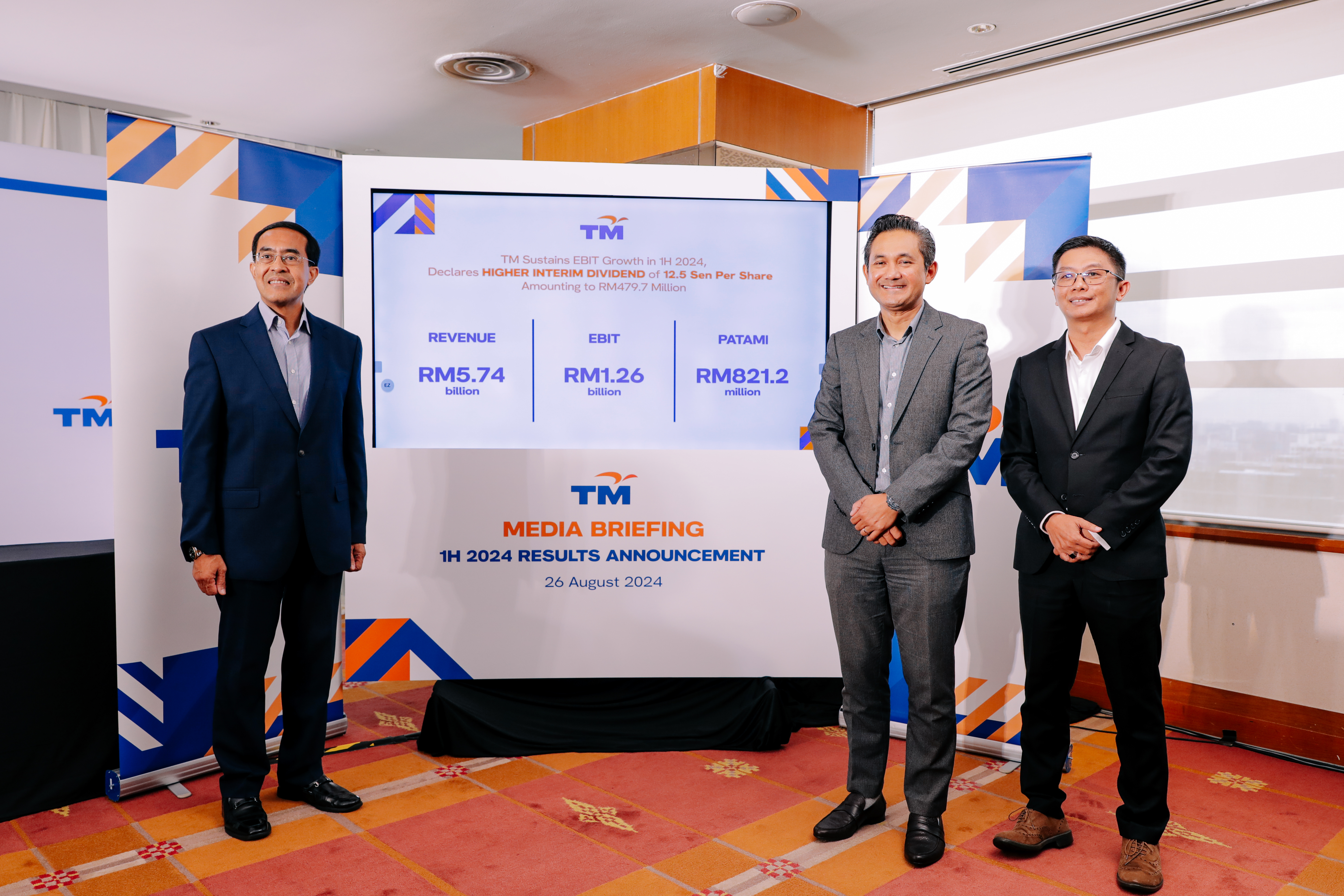 TM Sustains EBIT Growth in 1H 2024,  Declares Higher Interim Dividend of 12.5 sen per Share