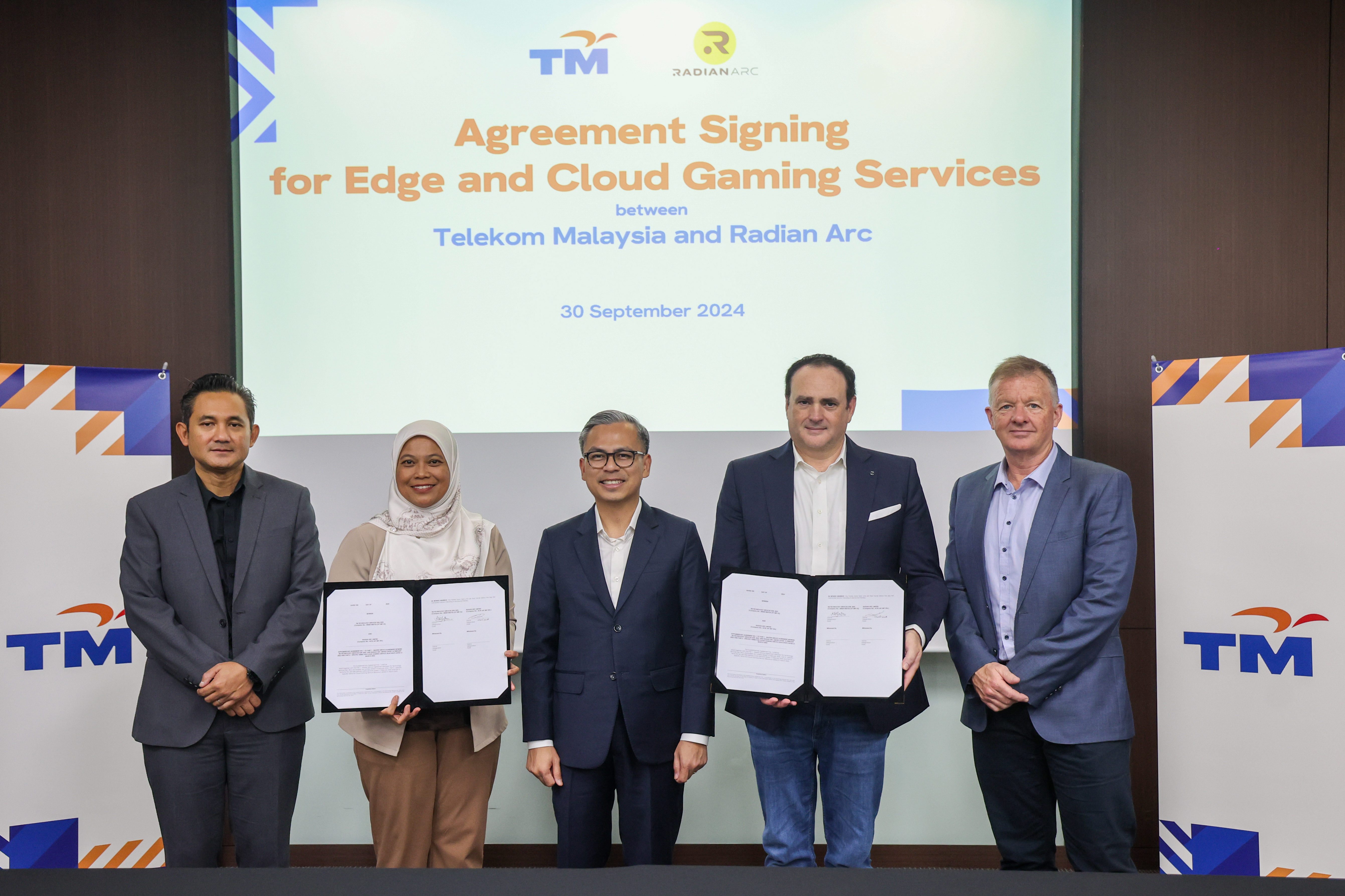 TM Global extends collaboration with Radian Arc to strengthen its Cloud Gaming offerings