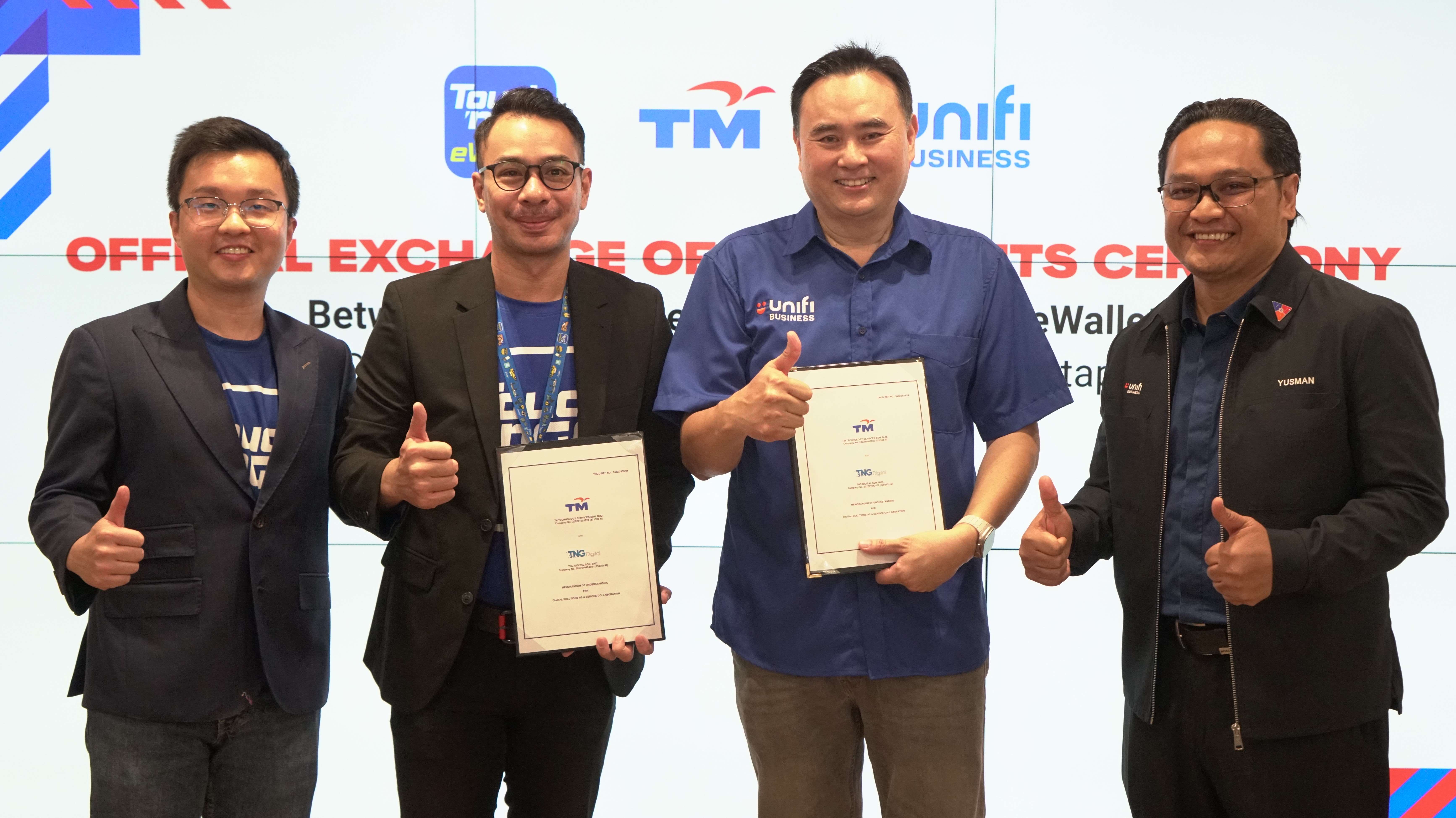 UNIFI BUSINESS AND TNG DIGITAL ANNOUNCE STRATEGIC COLLABORATION TO ACCELERATE 5G ADOPTION AMONG MSMES