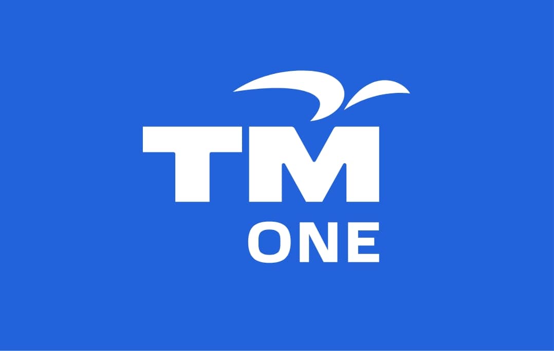 TM One Logo Blue Variation