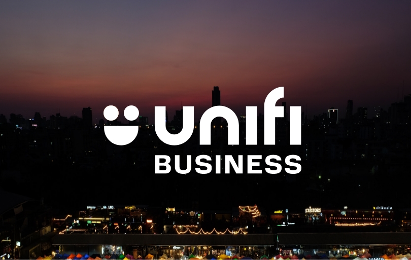 Unifi Logo with Dark Background