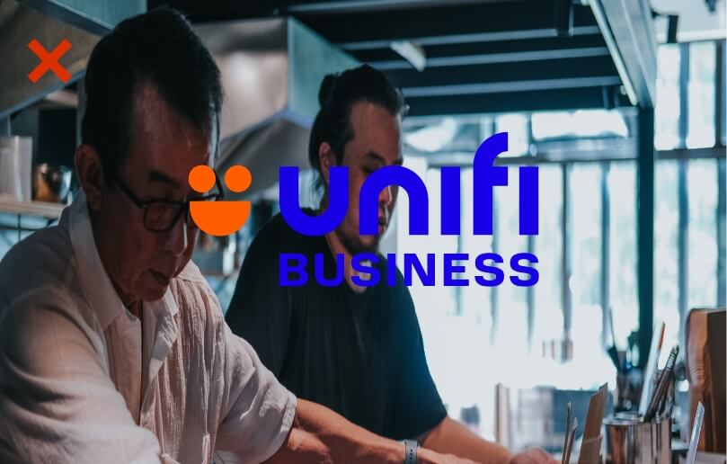 Unifi Don't Misuse - Place the logo on a background that may interfere with its visibility